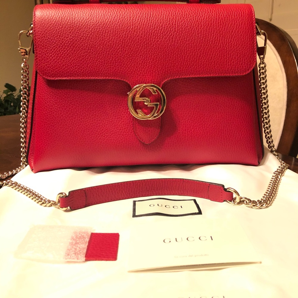 Gucci Interlocking G Satchel